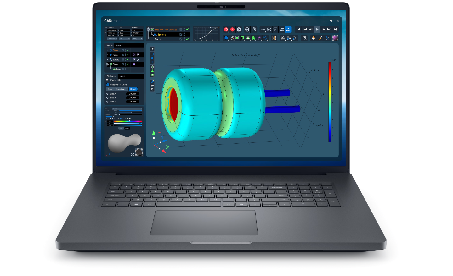 Dell Pro Max 18 Plus MB18250 - 18 " - LCD - QHD+ - 2560 x 1600 pixels - Intel Core Ultra 7 - 265HX - 32 GB - DDR5 - Solid-state drive capacity 512 GB - NVIDIA RTX PRO 1000 Blackwell - GDDR7 - 8 GB - Windows 11 Pro - Keyboard language English - Keyboard ba