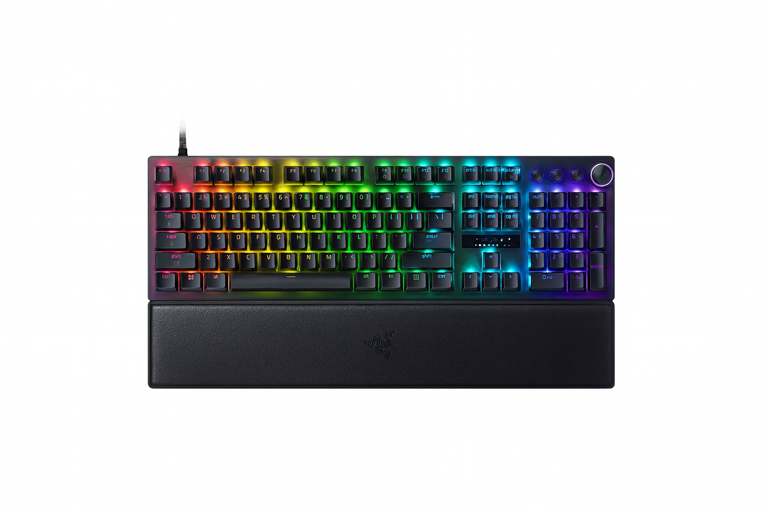 Razer Huntsman V3 Pro 8KHz - Gaming keyboard - Wired - US - Razer Analog Optical Switch Gen-2 - Black