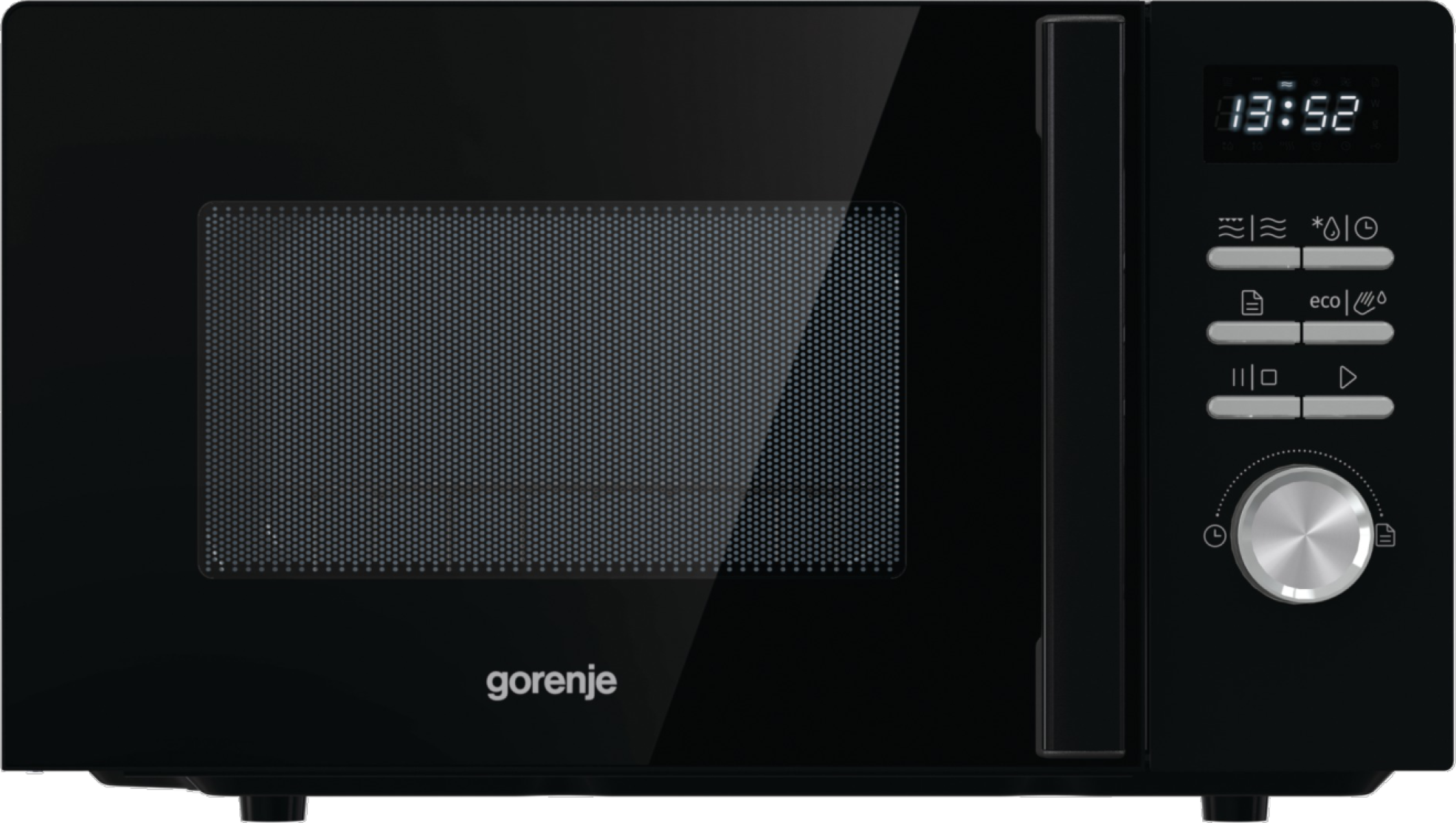 Gorenje Microwave Oven - MO20A4BH - Free standing - 800 W - 20 L - Grill - Black