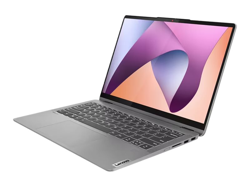 Lenovo IdeaPad Flex 5 14ABR8 - Arctic Grey - 14 " - IPS - Touchscreen - WUXGA - 1920 x 1200 pixels - Glossy - AMD Ryzen 5 - 5625U - 16 GB - Soldered LPDDR4x - Solid-state drive capacity 512 GB - AMD Radeon Graphics - Windows 11 Home - 802.11ax - Bluetooth