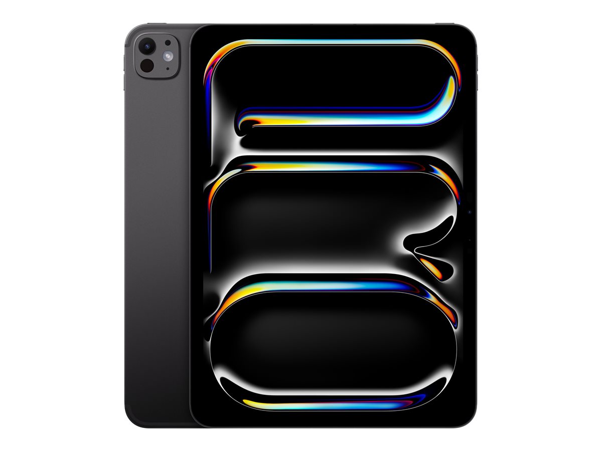 Apple - iPad Pro Wi-Fi + Cellular - 11 " - Space Black - OLED, Ultra Retina XDR - 2420 x 1668 pixels - Apple M5 - 12 GB - 256 GB - 3G - 4G - 5G - Wi-Fi - Front camera - 12 MP - Rear camera - 12 MP - Bluetooth - 6 - iPadOS - USB-C charging cable