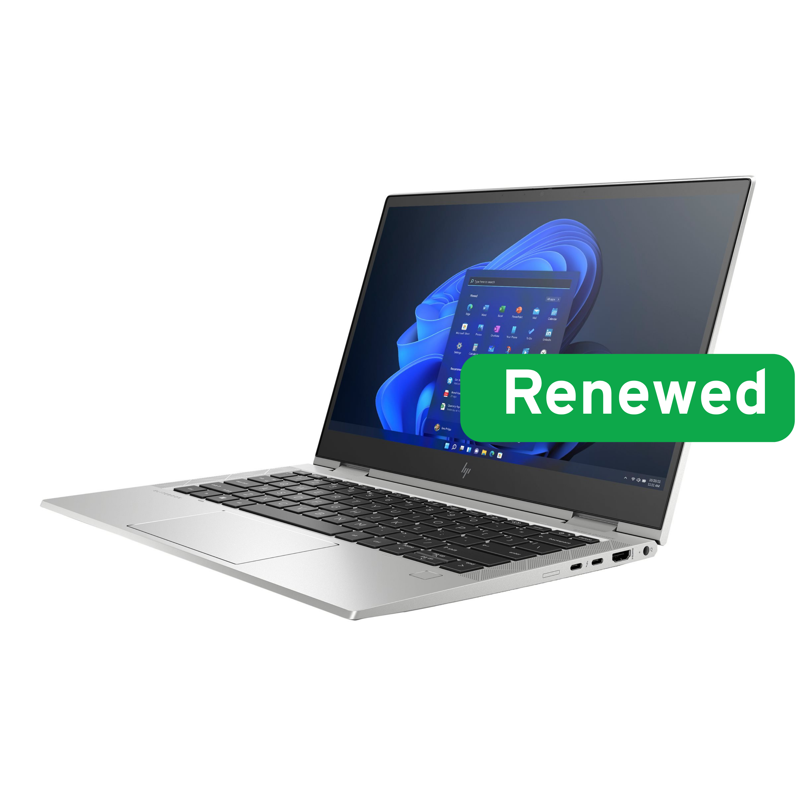 HP Renewed Grade C - EliteBook x360 830 G8 - 13.3 " - FHD - i7-1185G7 - 32 GB - SSD - 512 GB - Intel Iris Xe Graphics - Windows 11 Pro - Keyboard language UK - 12 month(s)