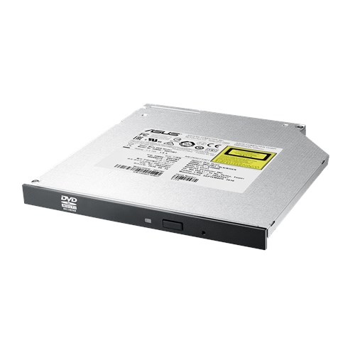 Asus - SDRW-08U1MT - Internal - Interface SATA - CD read speed 24 x - CD write speed 24 x - Black - DVD writer