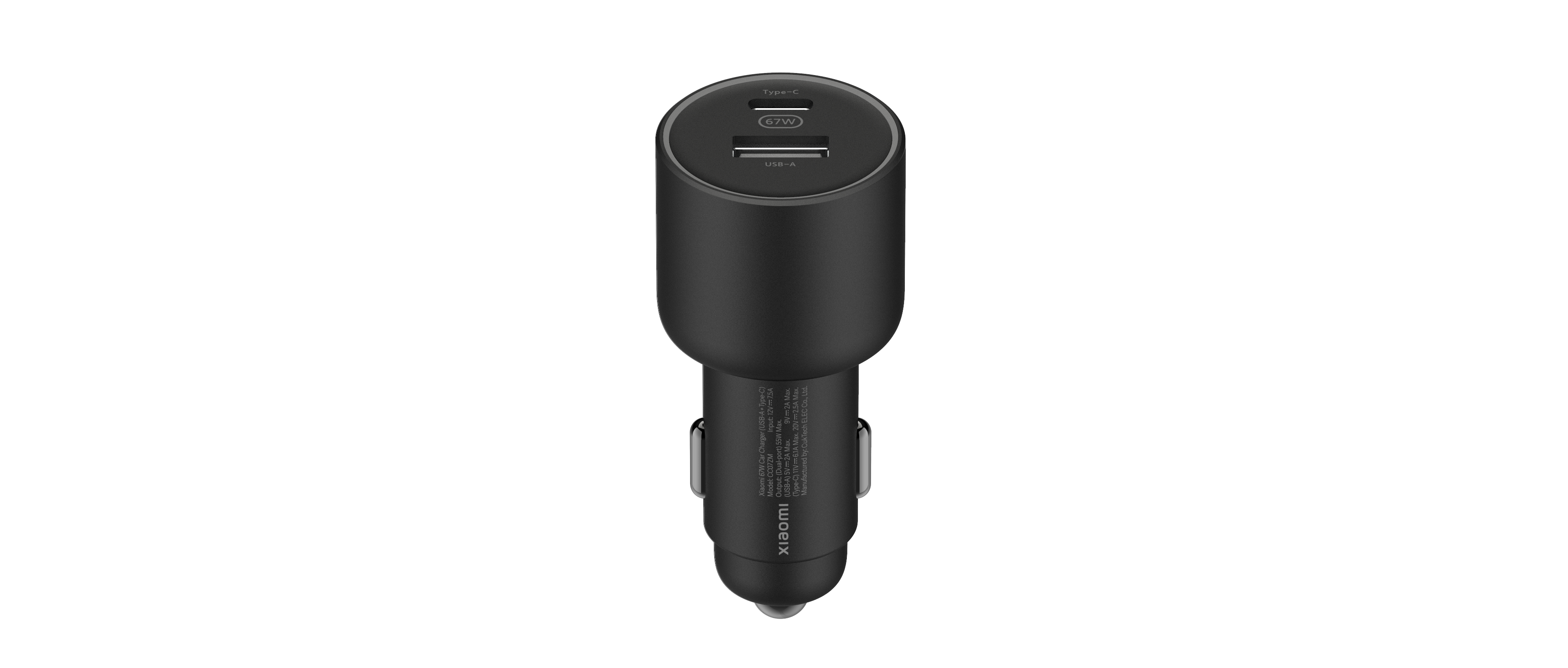 Xiaomi - 67W Car Charger (USB-A + Type-C)