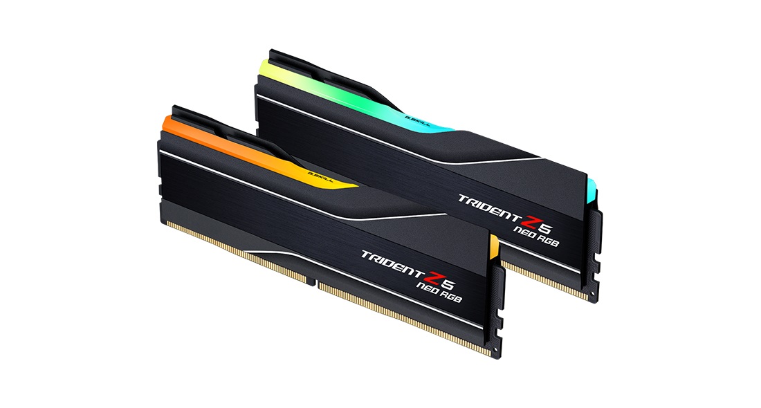 G.Skill - Trident Z5 Neo RGB - 64 Kit (32GBx2) GB - DDR5 - 6000 MHz - PC/server - Registered No - ECC No