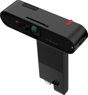 Lenovo - ThinkVision MC60 Monitor Webcam - Infrared cam, Windows Hello support