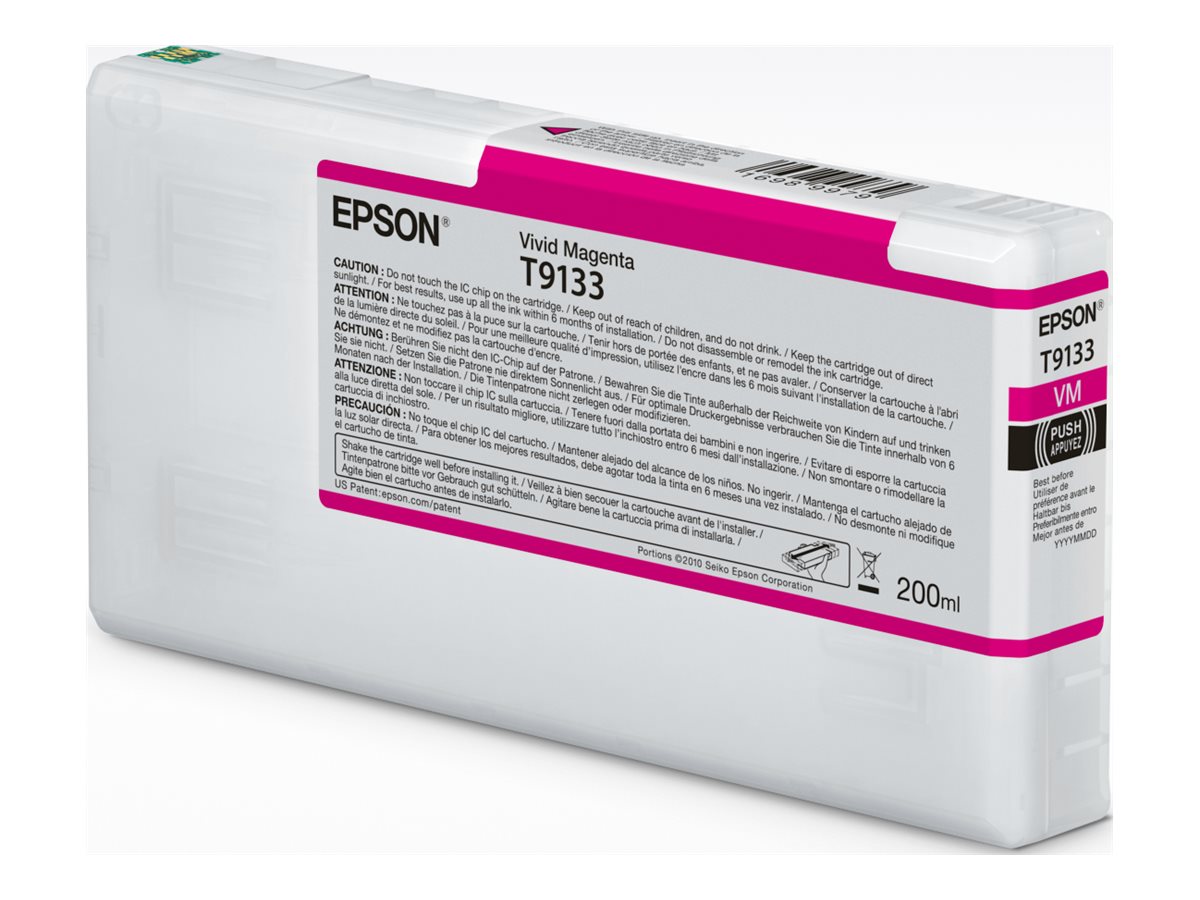 EPSON T91330N Ink Cartridge Vivid Magenta - Epson Ink cartridge - Vivid magenta