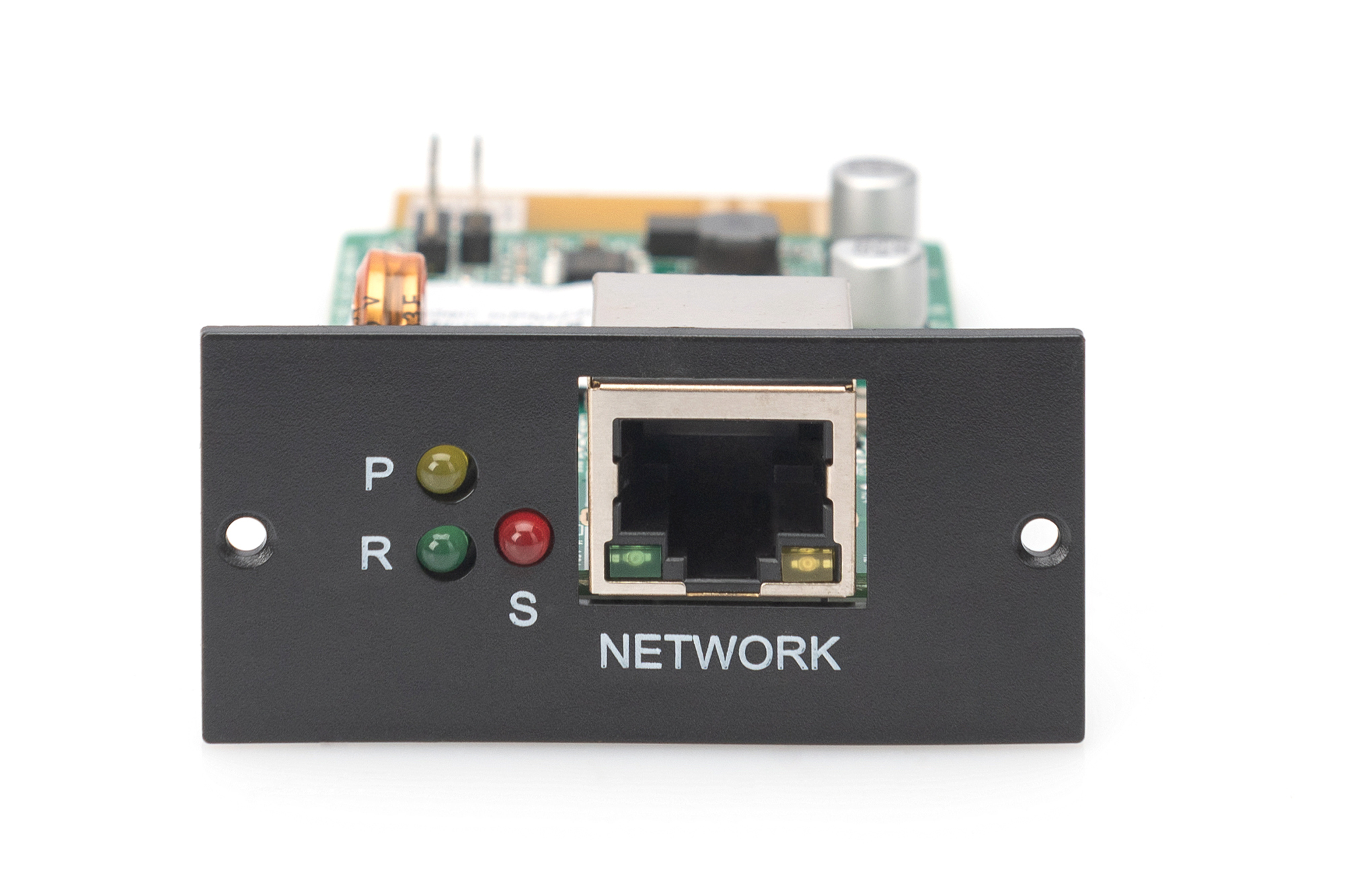 Digitus - SNMP and WEB card for DIGITUS OnLine UPS rack mount units - DN-170100-1