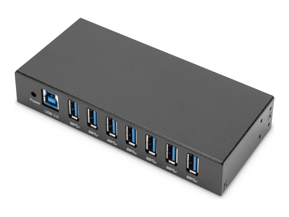 Digitus - USB 3.0 Hub 7-Port, Industrial Line - DA-70258-1