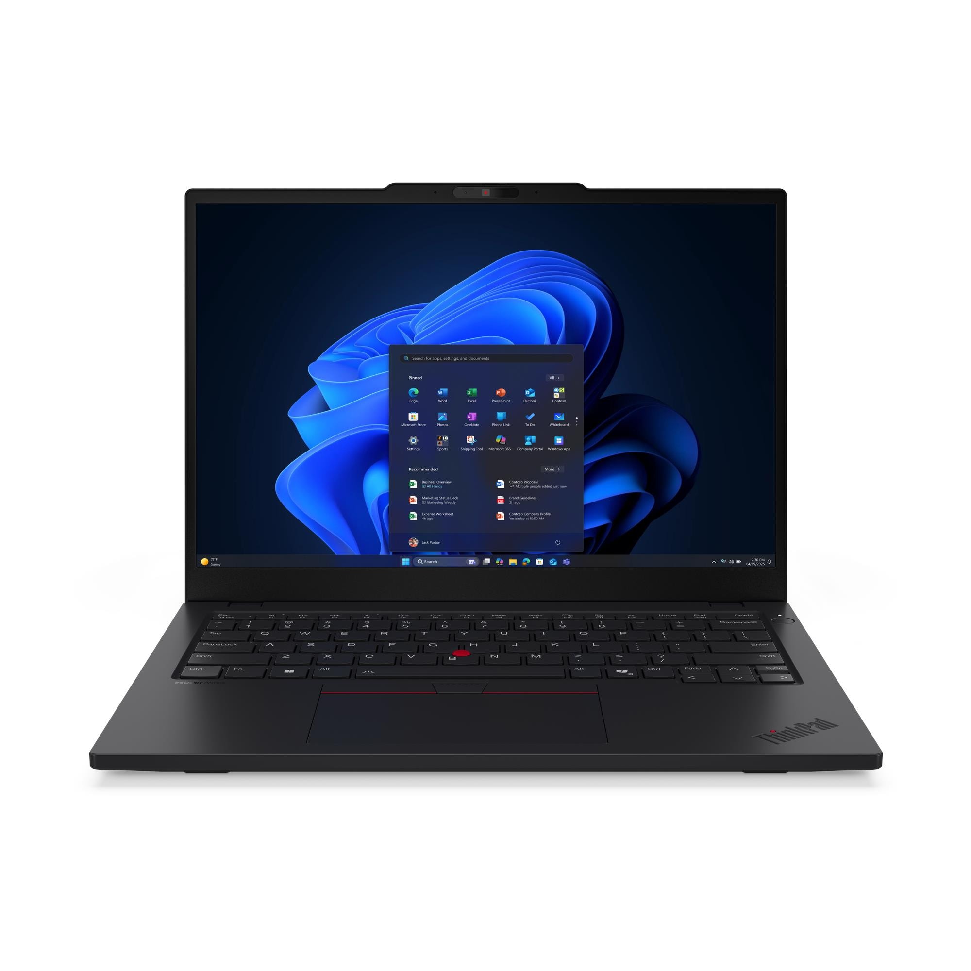 Lenovo ThinkPad L13 G6 Intel - Black - 13.3 " - IPS - WUXGA - 1920 x 1200 pixels - Anti-glare - Intel Core Ultra 5 - 225U - 16 GB - Soldered LPDDR5x - Solid-state drive capacity 512 GB - Intel Graphics - Windows 11 Pro - 802.11ax - Bluetooth version 5.3 |