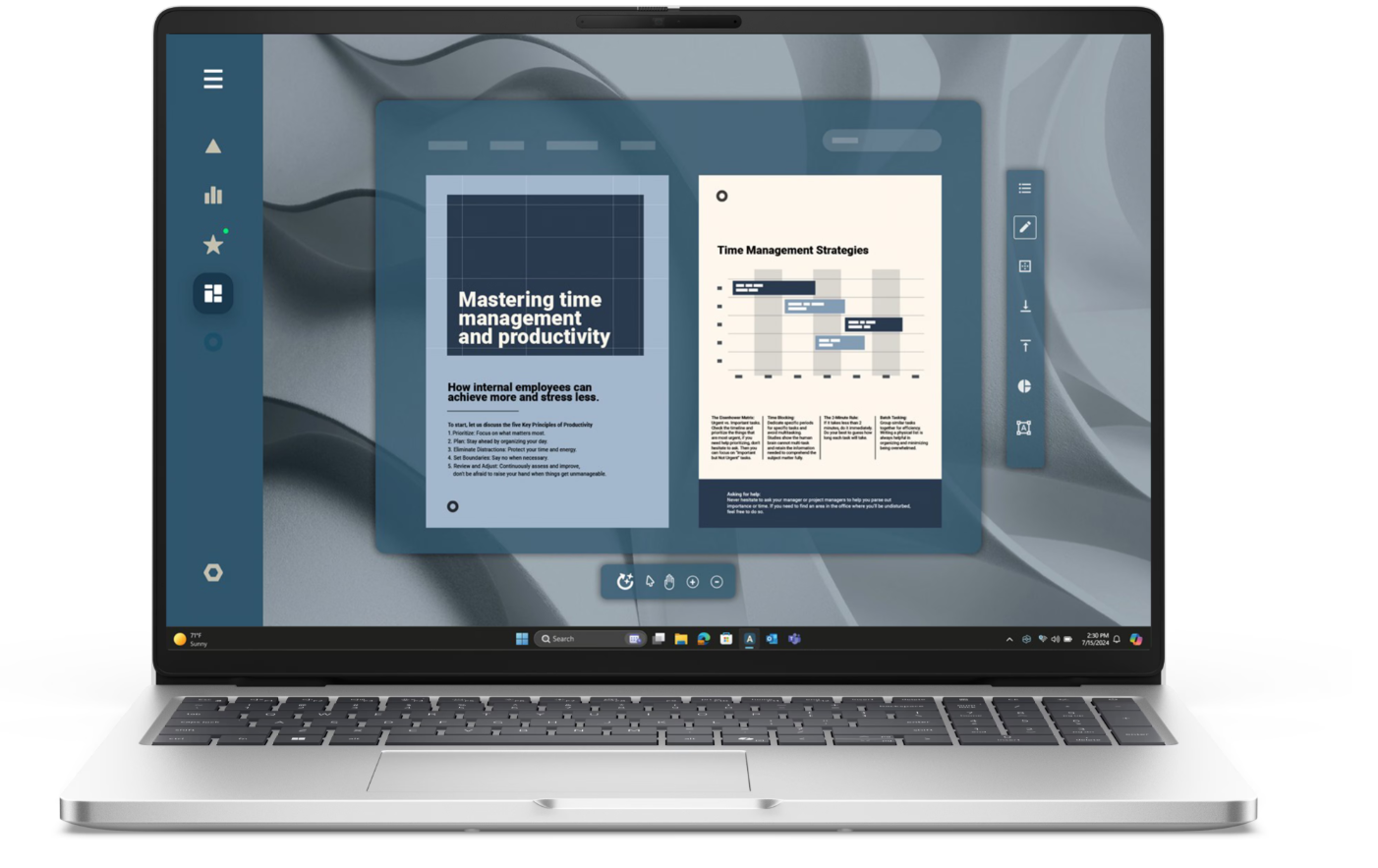 Dell Pro 16 PC16255 - Platinum Silver - 16 " - IPS - FHD+ - 1920 x 1200 pixels - Anti-glare - AMD Ryzen AI 5 PRO - 340 - 16 GB - DDR5 - Solid-state drive capacity 512 GB - AMD Radeon 840M Graphics - Windows 11 Pro - 802.11ax - Keyboard language English - 