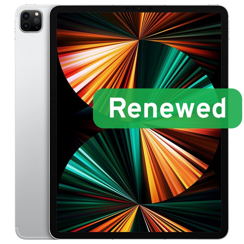 Apple Renewed CPO - iPad Pro 2021 LTE 5th A2461 - Silver - 8 GB - 128 GB - Wi-Fi - iPad OS - 12 month(s)