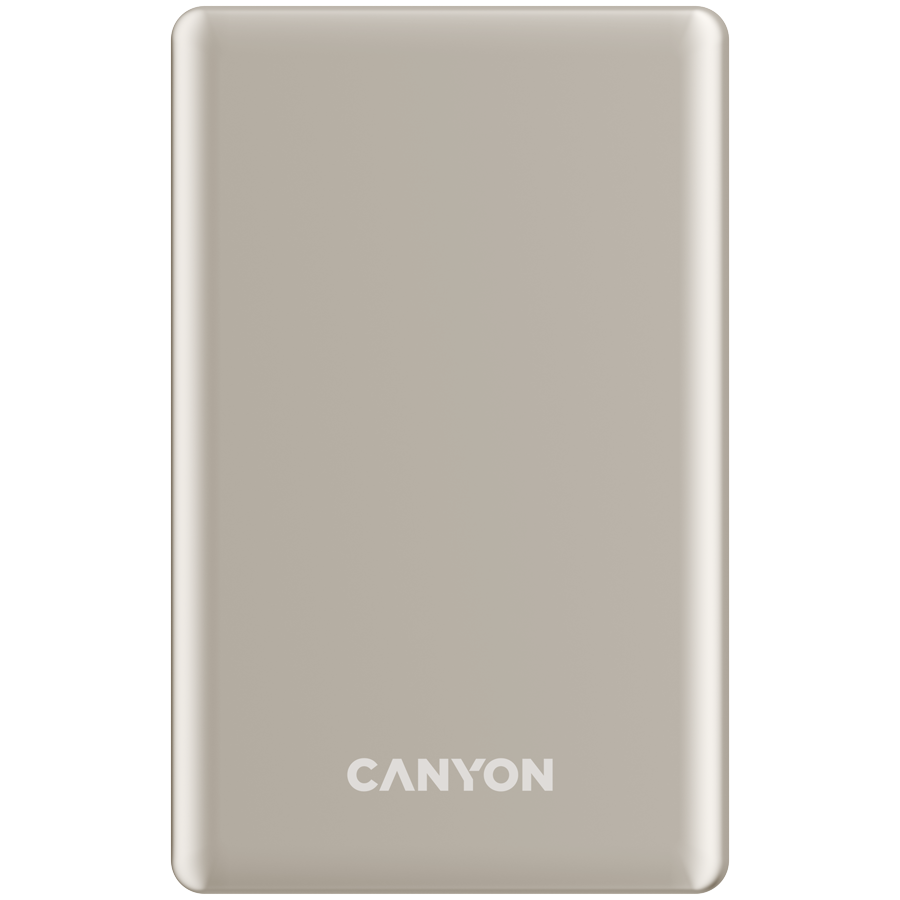CANYON power bank OnPower 505 slim Magnetic 5000 mAh PD20W Beige