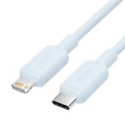 CABLE USB-C TO LIGHTNING/2M BLUE LAKSH VENTION