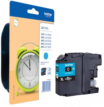 Brother LC125XLC - Ink Cartridge - Cyan