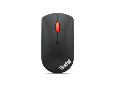 Lenovo - ThinkPad Bluetooth Silent Mouse w/o battery - Wireless - Bluetooth 5.0 - Black - 1 year(s)