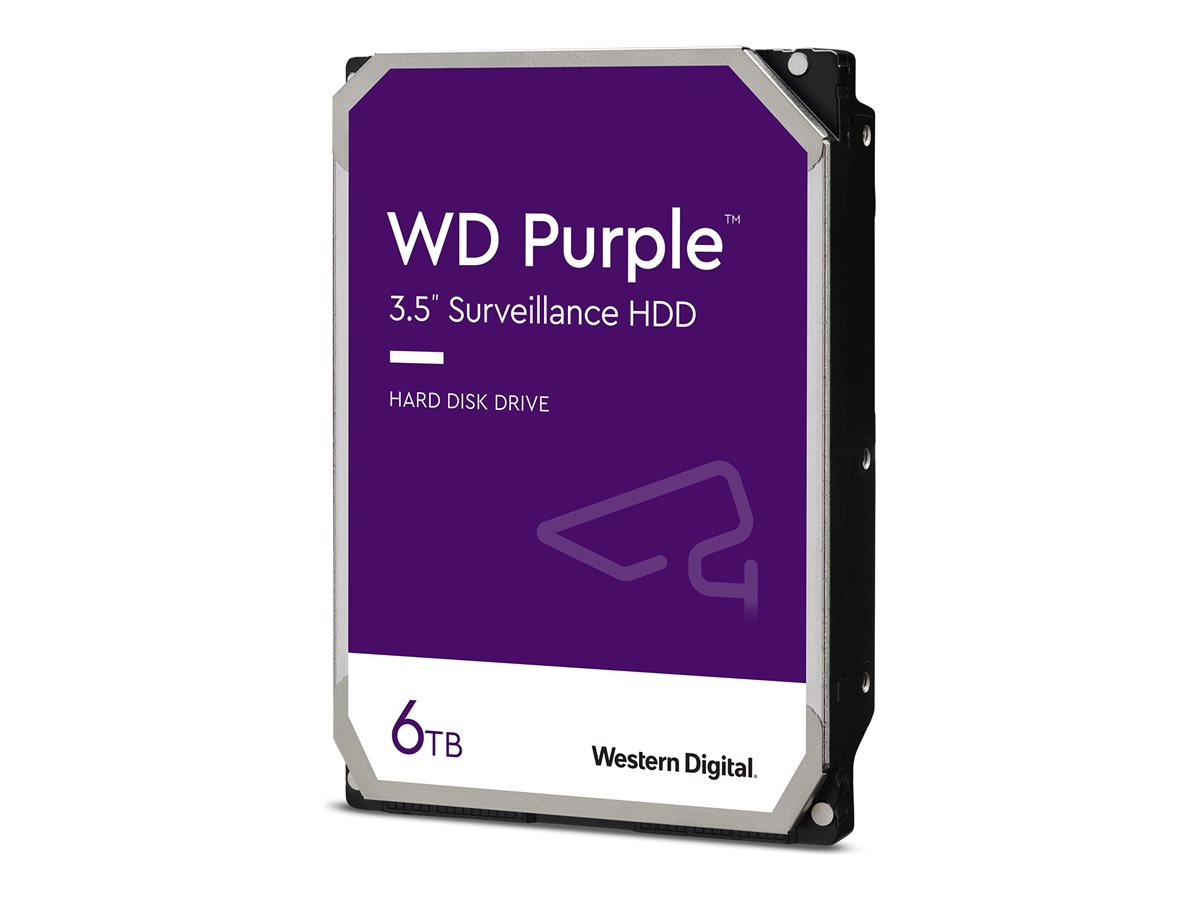Western Digital - Hard Drive - Purple WD64PURZ - 5460 RPM - 6000 GB
