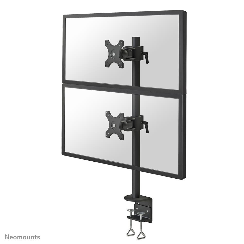 TV SET ACC DESK MOUNT BLACK/10-24" FPMA-D700DV NEOMOUNTS