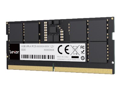 Lexar - Laptop Memory - LD5S16G56C46ST-BGS - 16 GB - DDR5 - 5600 MHz - PC/server - Registered No - ECC Yes