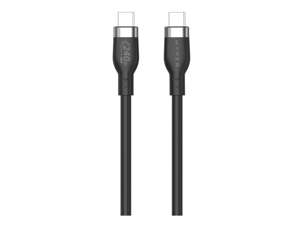 Hyper - 2M Silicone 240W USB-C Charging Cable - USB-C to USB-C