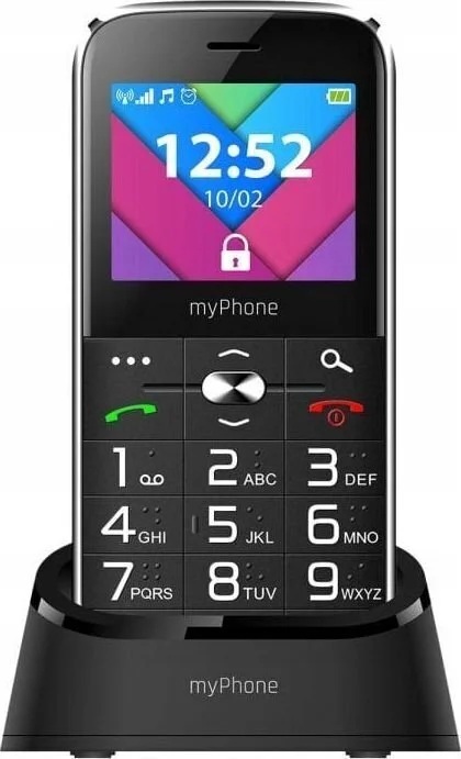 myPhone Halo C - Black - 2.2 " - TFT - 32 MB - 32 MB - Dual SIM - Main camera resolution 0.3 MP - 1900 mAh