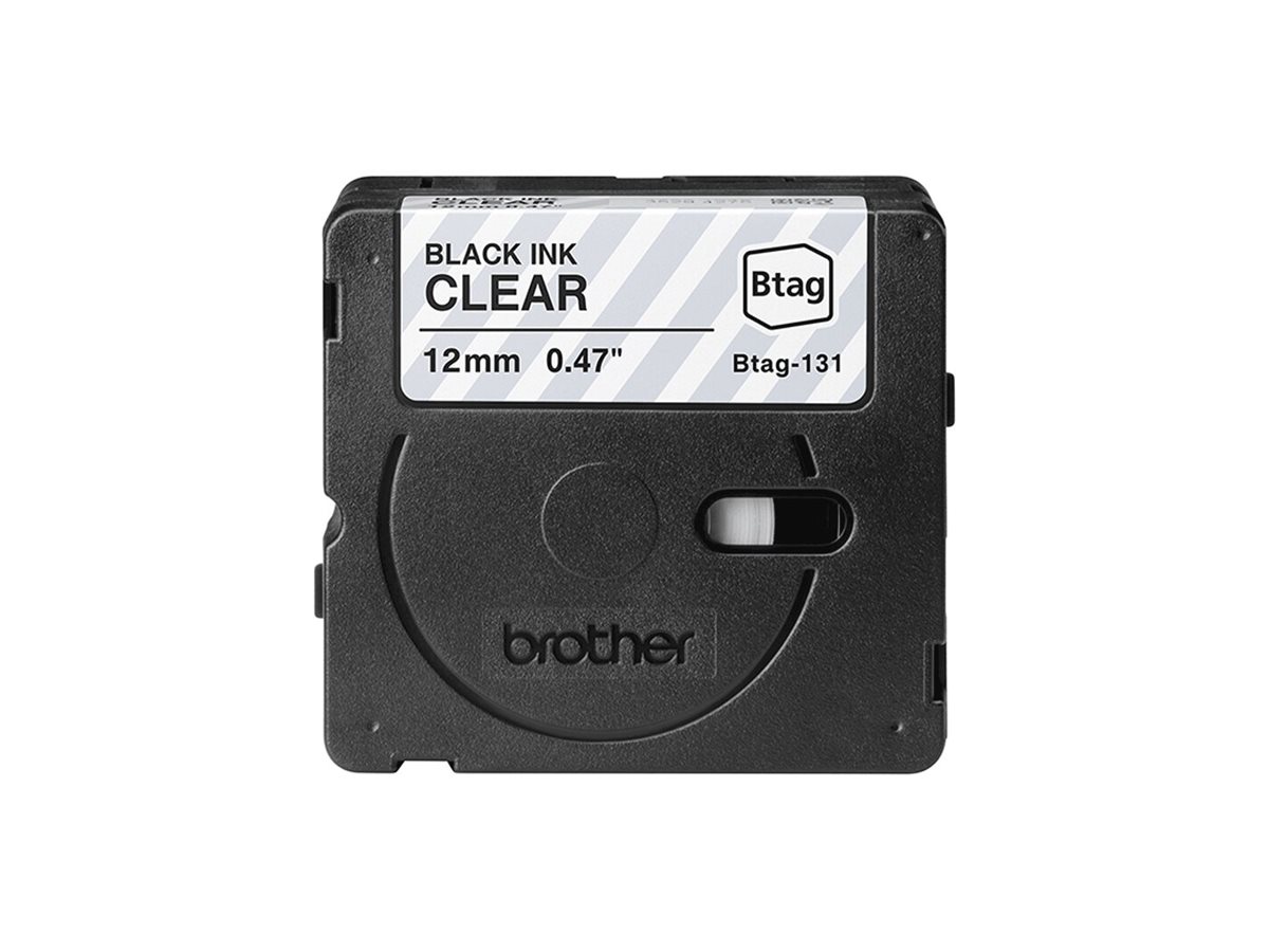 Brother BTAG-131 - Black on Clear - Btag