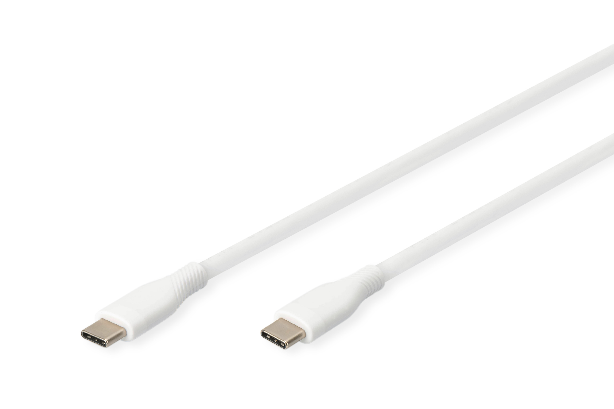 Digitus - Silicone Connection Cable - AK-300341-010-W - USB-C to USB-C