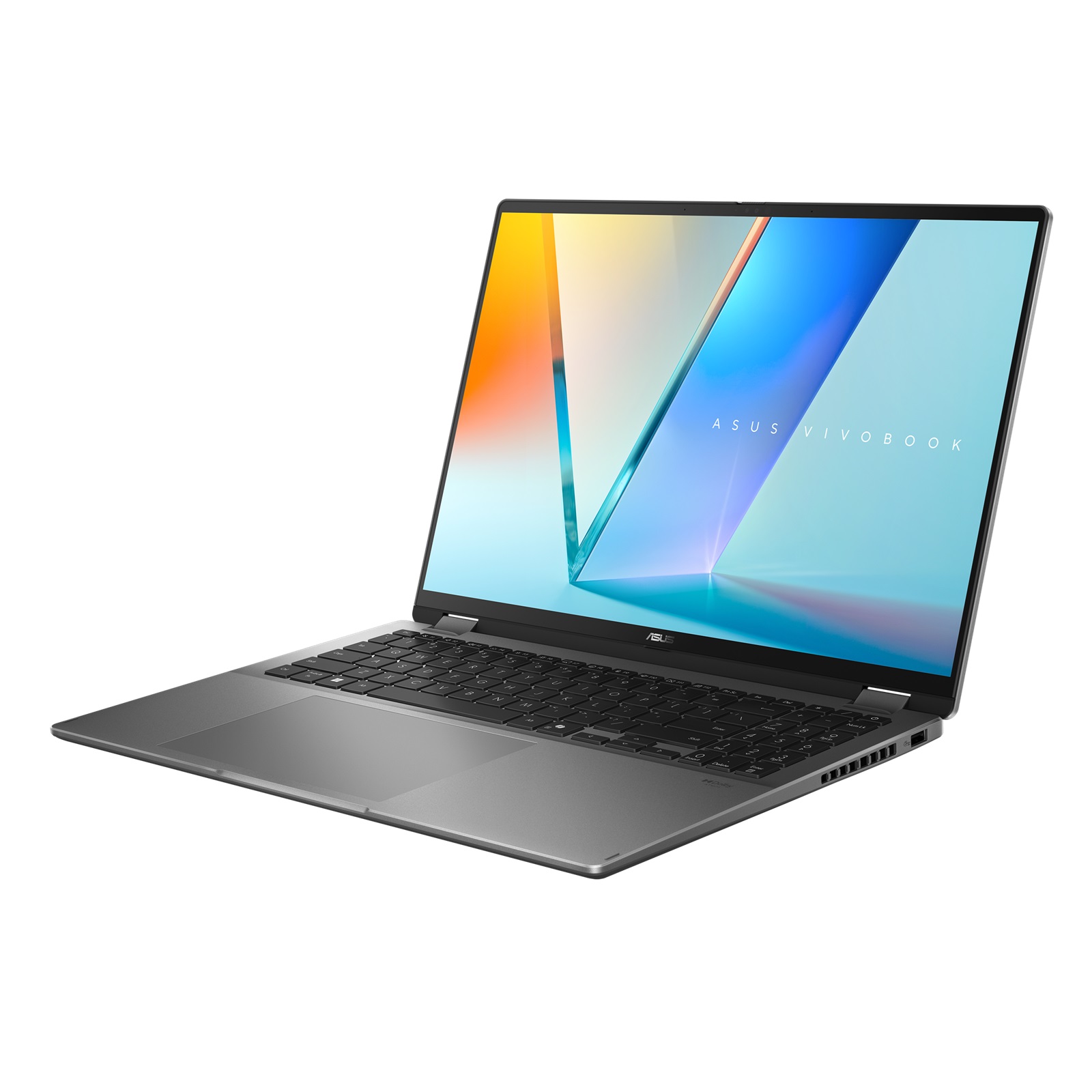 Asus Vivobook 16 Flip TP3607SA-RJ033W - Matte Gray - 16 " - OLED - Touchscreen - 3K - 120 Hz - 2880 x 1800 pixels - Glossy - Intel Core Ultra 7 - 256V - 16 GB - LPDDR5X - Solid-state drive capacity 1000 GB - Intel Graphics - Windows 11 Home - 802.11be - B