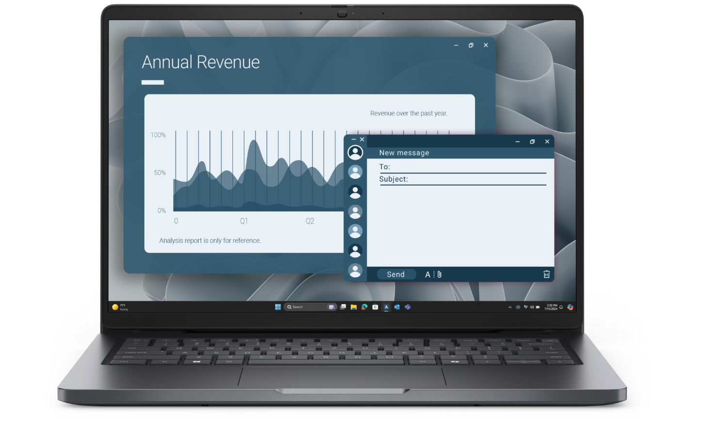 Dell Pro 14 PC14255 - Magnetite - 14 " - IPS - FHD+ - 1920 x 1200 pixels - Anti-glare - AMD Ryzen 5 - 220 - 8 GB - DDR5 - Solid-state drive capacity 512 GB - AMD Radeon 740M Graphics - Windows 11 Pro - 802.11ax - Keyboard language English - Keyboard backl