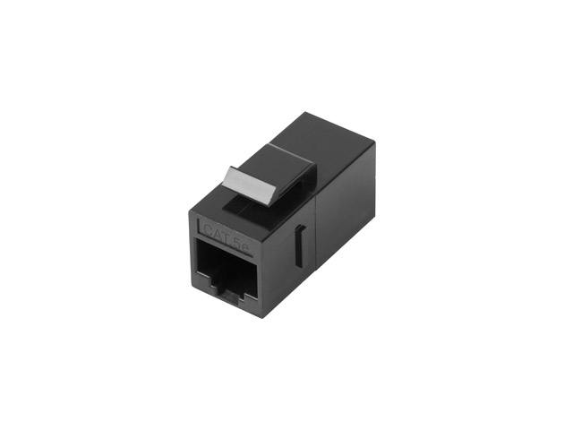 Lanberg - Feed-Through Keystone Connector RJ45 to RJ45 CAT.5E UTP - KSU5-3000