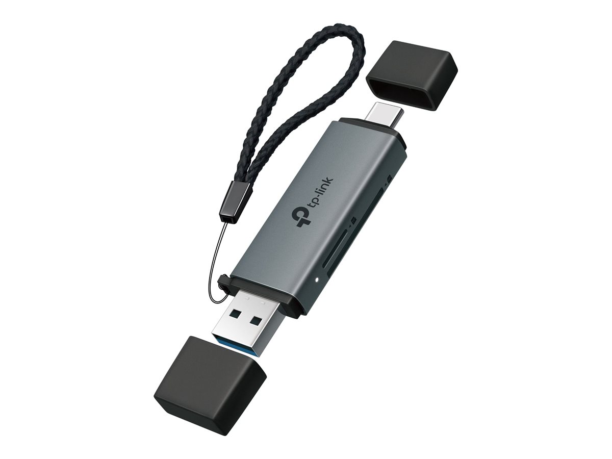 TP-LINK USB 3.0 Type-C&A to SD and microSD 3.0 Card Reader - UA430D