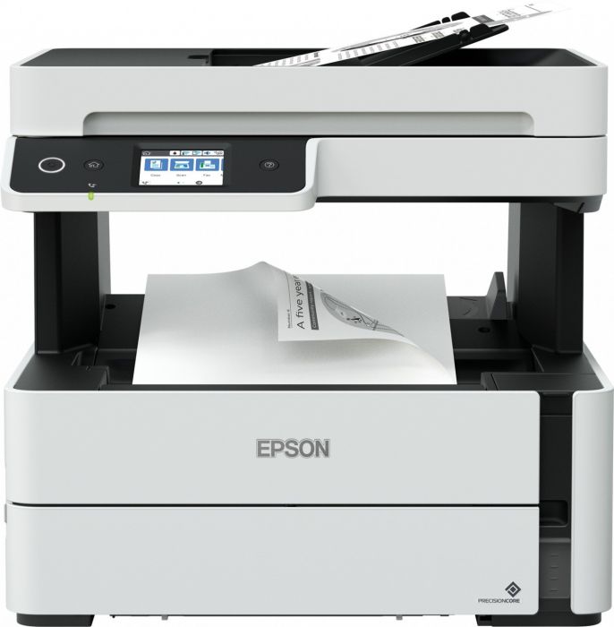 Epson - Multifunctional printer - EcoTank M3180 - Inkjet - Mono - All-in-one - A4 - Wi-Fi - Grey