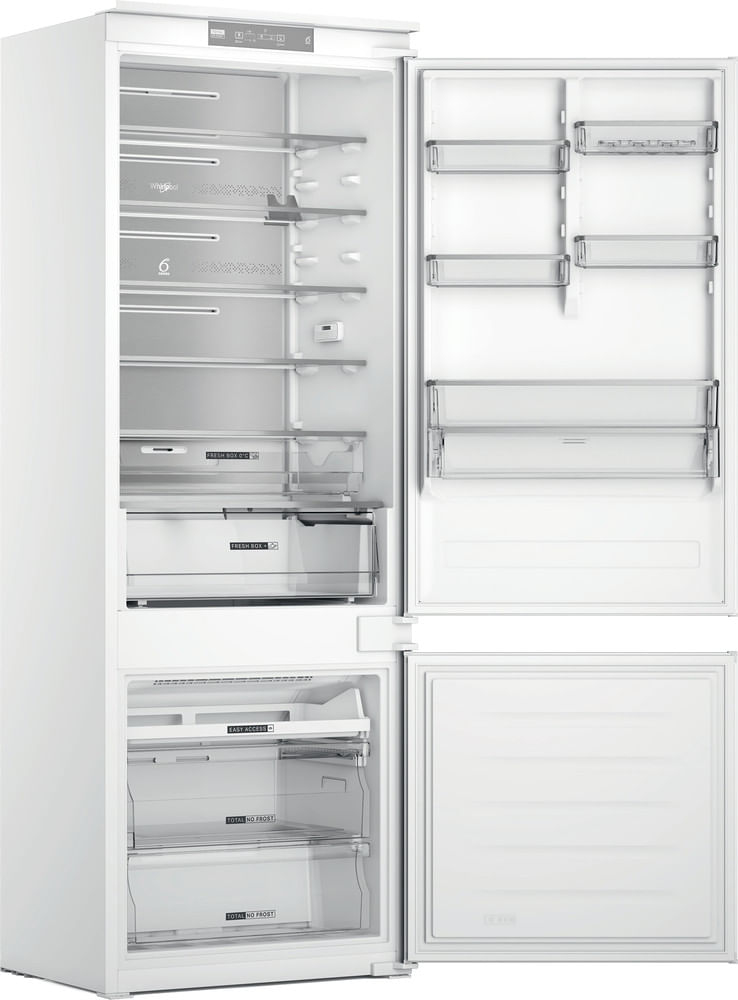 WHIRLPOOL  Built-In Refrigerator WH SP70 T121, Width 69 cm, Height 193,5 cm, Energy class E, No frost