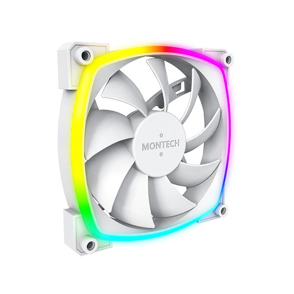 CASE FAN 120MM/AX120 PWM WHITE MONTECH