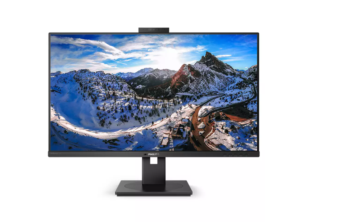 Philips - LCD monitor with USB-C Dock - 326P1H/00 - 31.5 " - IPS - QHD - 16:9 - 75 Hz - 4 ms - 2560 x 1440 pixels - 350 cd/m² - HDMI ports quantity 2 - Black