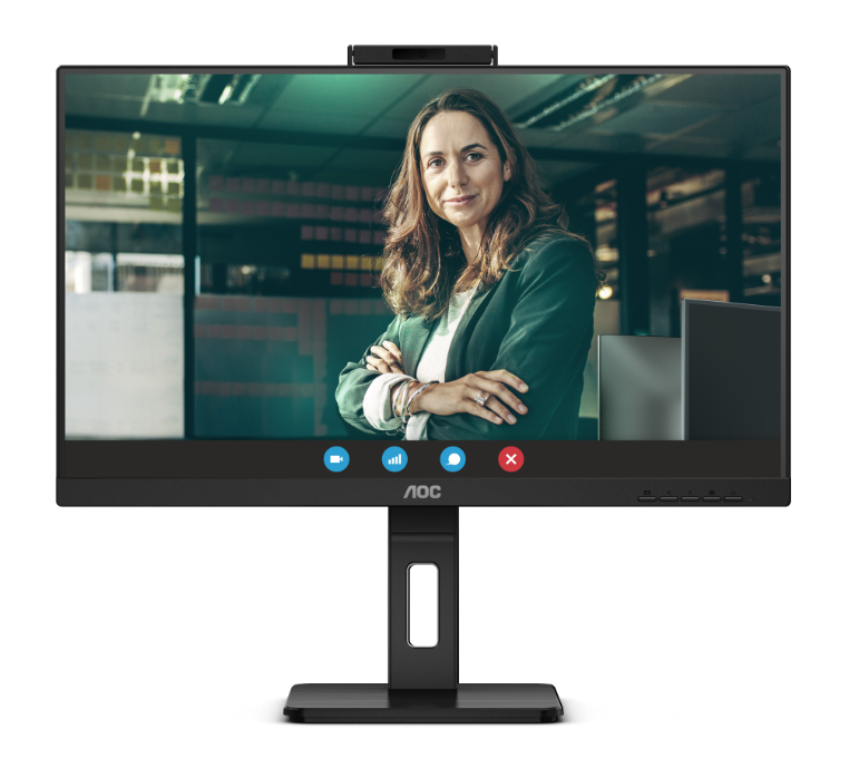 AOC - Monitor - Q27P3CW - 27 " - IPS - QHD - 16:9 - 75 Hz - 4 ms - 2560 x 1440 - 350 cd/m² - HDMI ports quantity 2 - Black