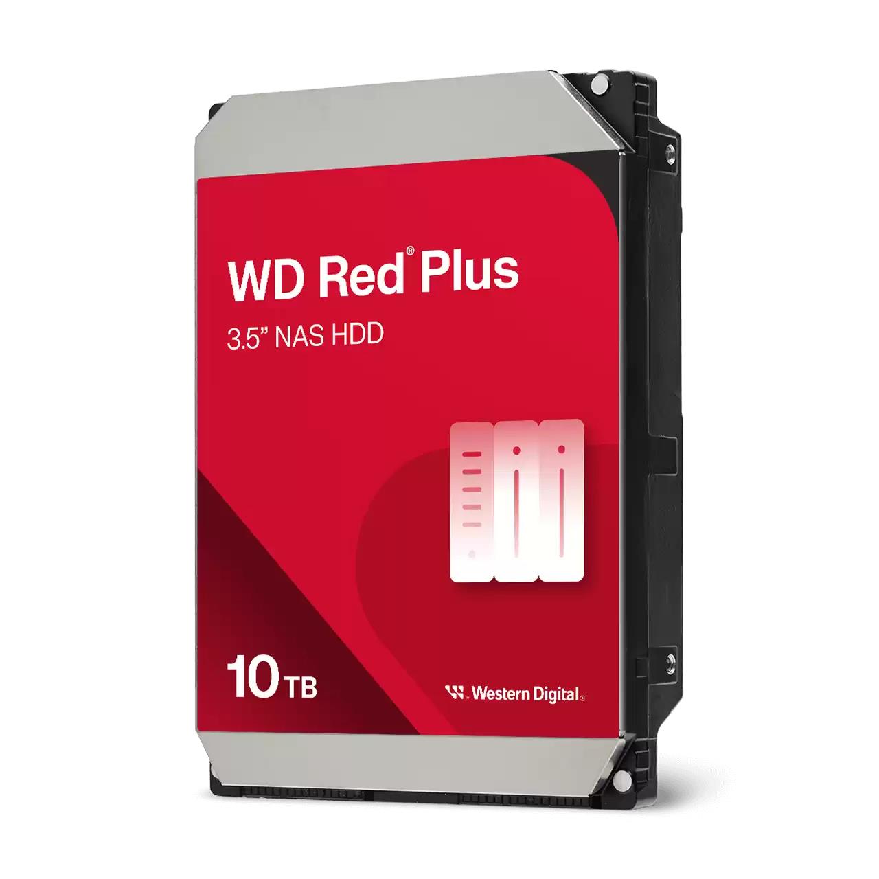 HDD|WESTERN DIGITAL|Red Plus|10TB|SATA|512 MB|7200 rpm|3,5"|WD100EFGX