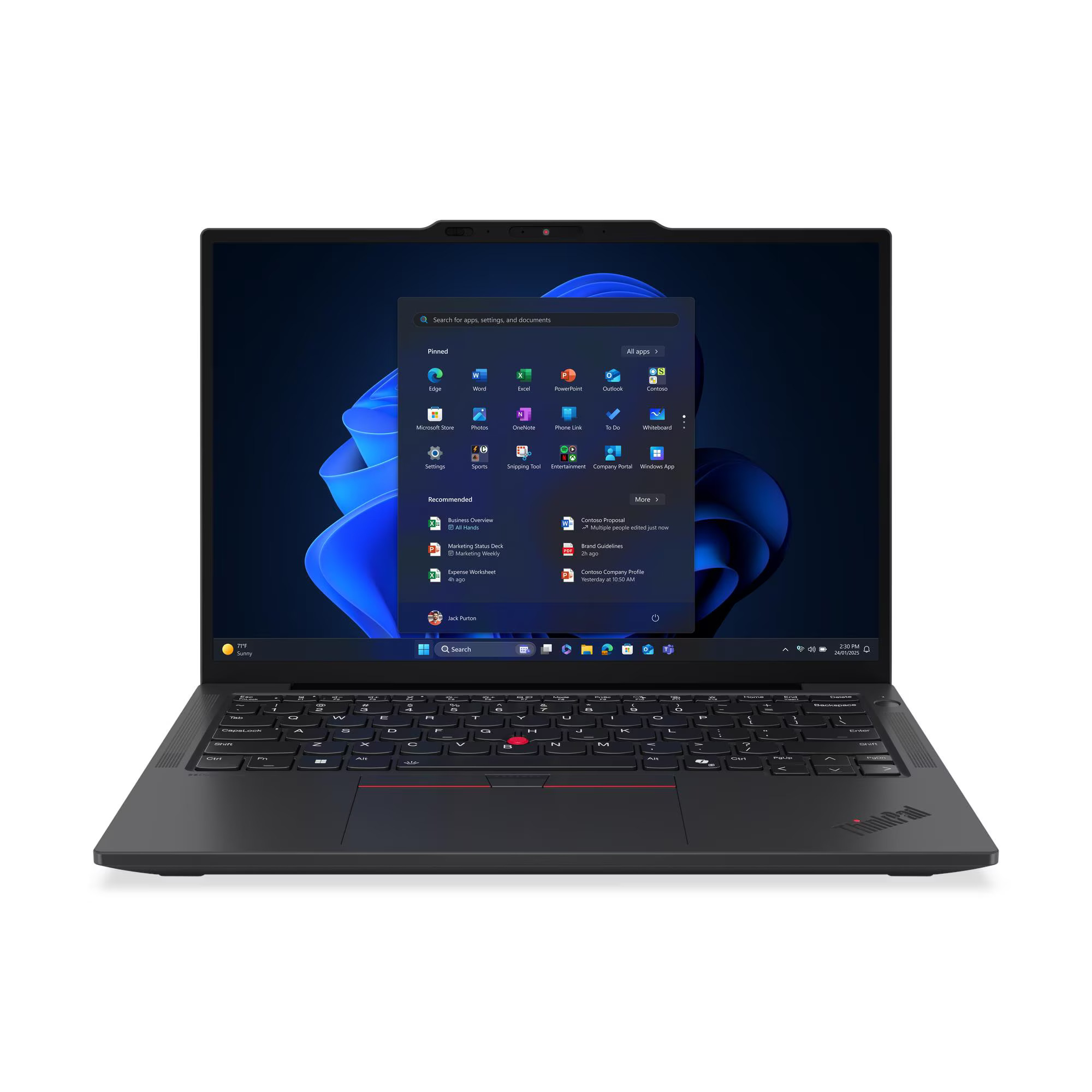 Lenovo ThinkPad X13 G6 Intel - Black - 13.3 " - IPS - WUXGA - 1920 x 1200 pixels - Anti-glare - Intel Core Ultra 7 - 255U - 32 GB - Soldered LPDDR5x - Solid-state drive capacity 1000 GB - Intel Graphics - Windows 11 Pro - 802.11be - Bluetooth version 5.4 