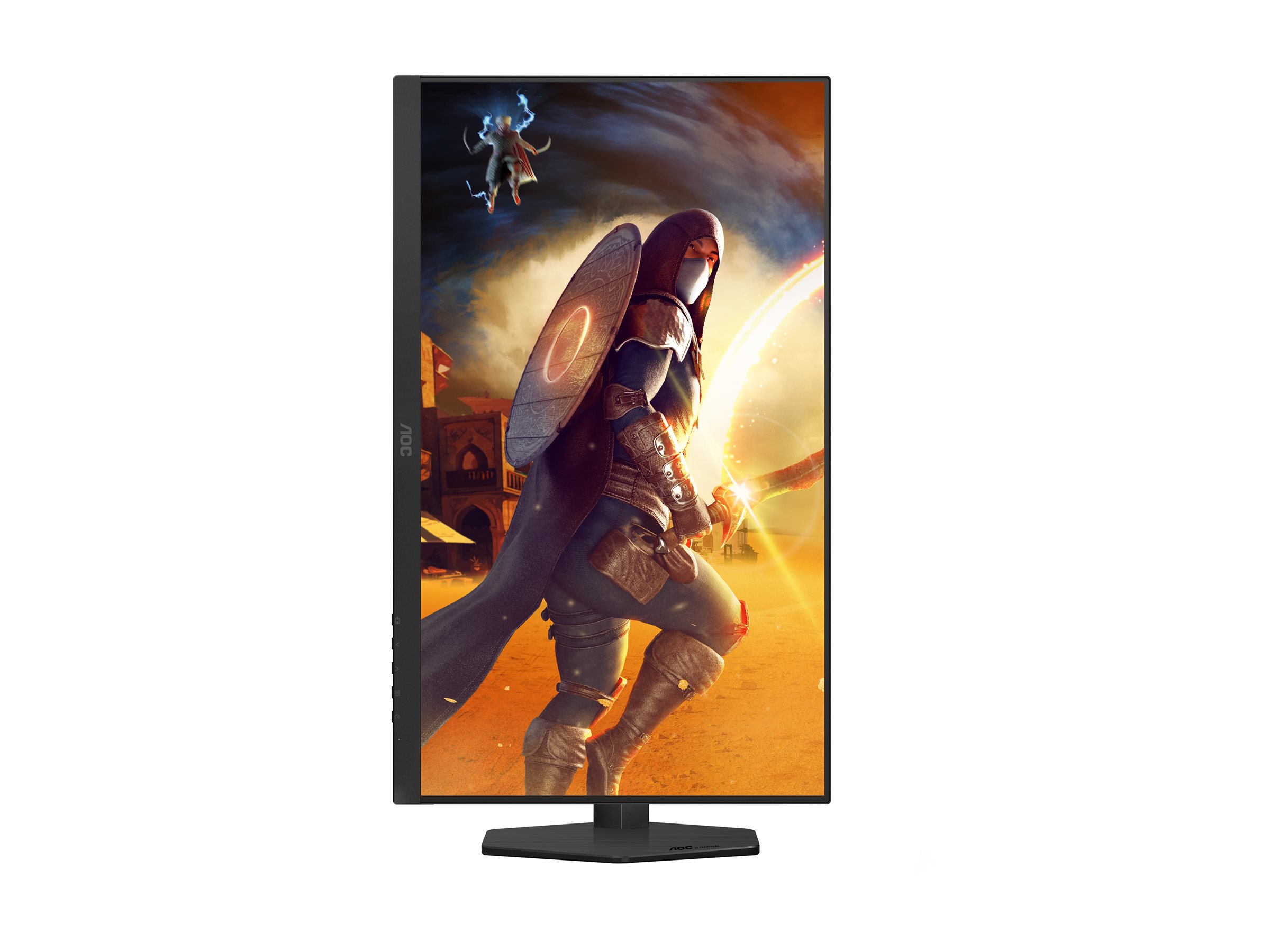 AOC - Q27G4SRU - 27 " - Fast IPS - QHD - 16:9 - 320 Hz - 0.3 ms - 2560 x 1440 pixels - 400 cd/m² - HDMI ports quantity 2 - Black