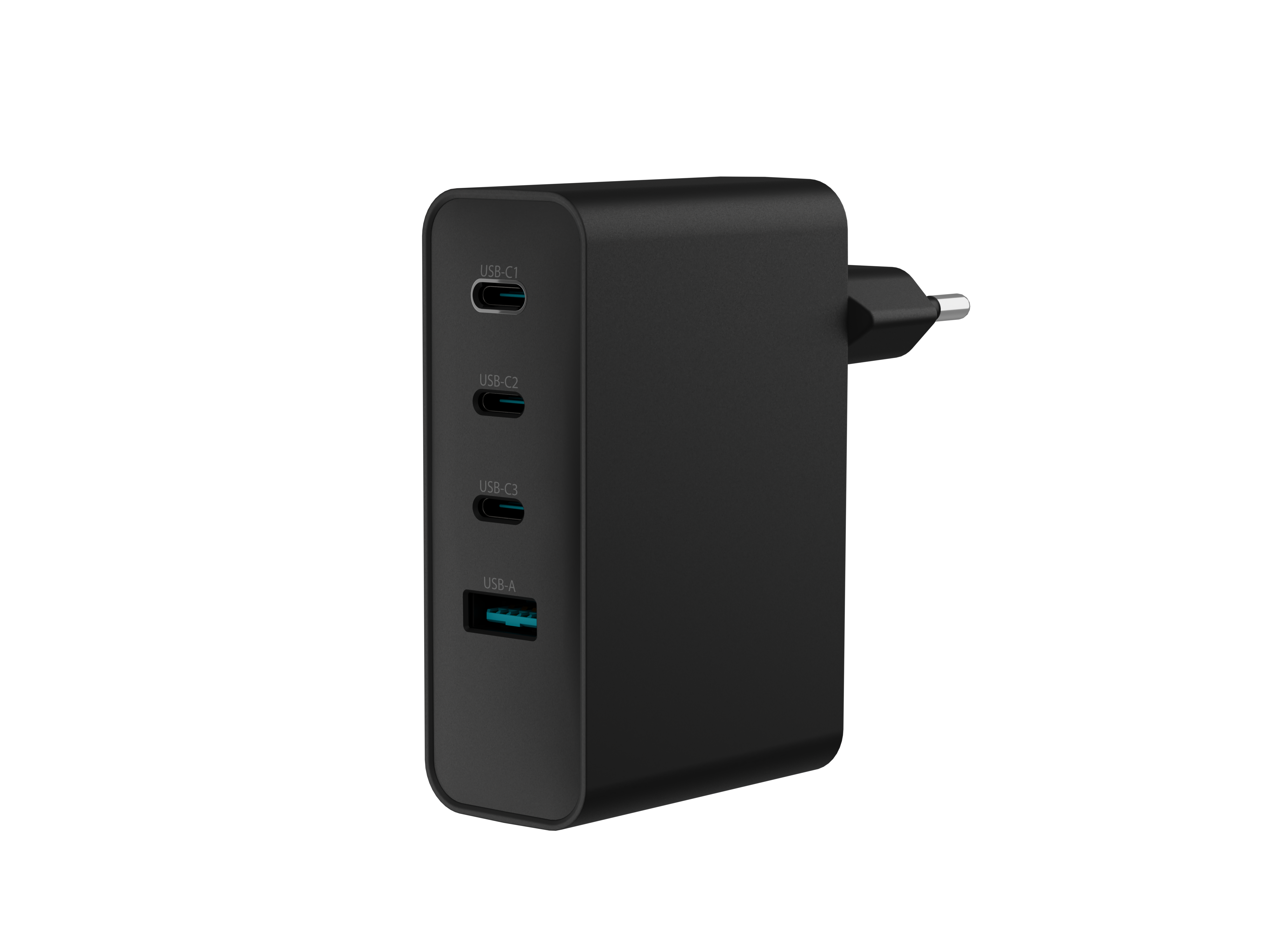 Natec Ribera USB Charger, 1x USB-A + 3x USB-C - NUC-2234