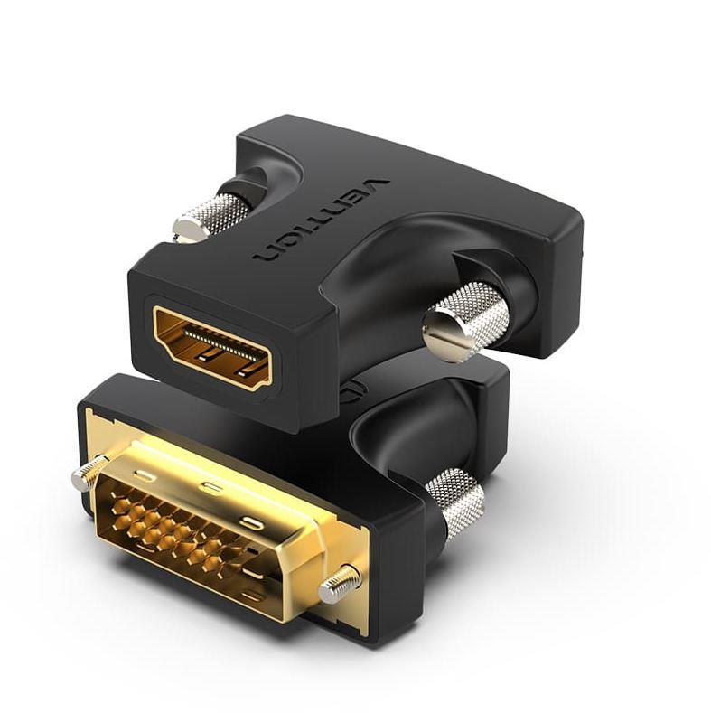 I/O ADAPTER HDMI TO DVI/BLACK AILB0 VENTION