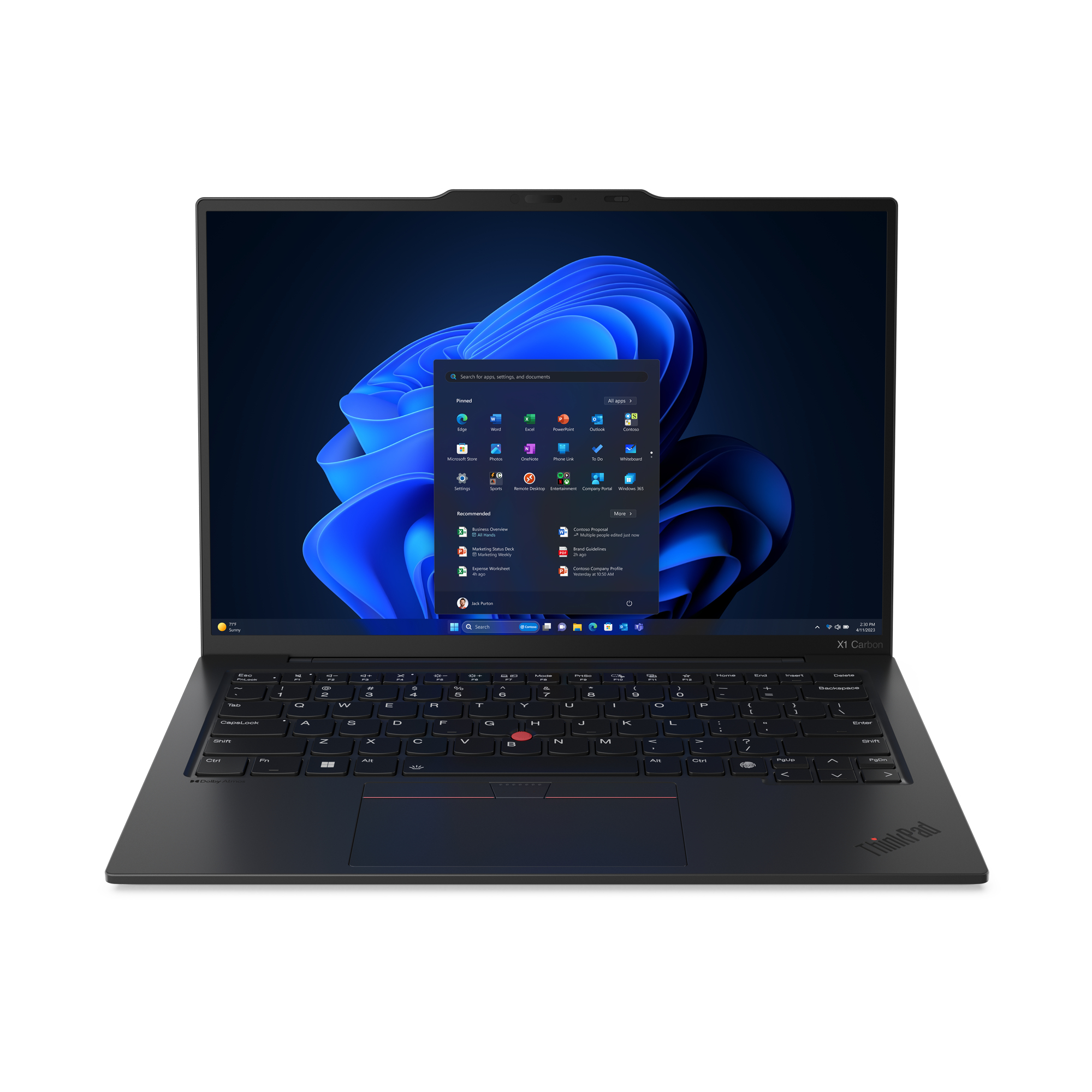 Lenovo ThinkPad X1 Carbon Gen 12 Core™ Ultra 7 155U 2TB SSD 16GB 14" WUXGA (1920x1200) IPS WIN11 Pro BLACK Backlit Keyboard 1 Year warranty