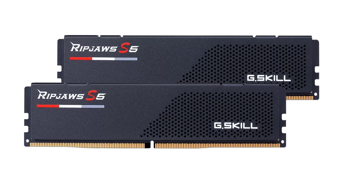 G.Skill - Ripjaws S5 - 64 Kit (32GBx2) GB - DDR5 - 6000 MHz - PC/server - Registered No - ECC No