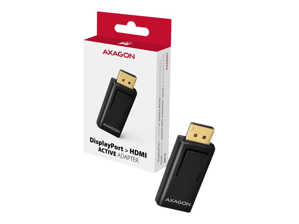 AXAGON - Active converter - DisplayPort to HDMI