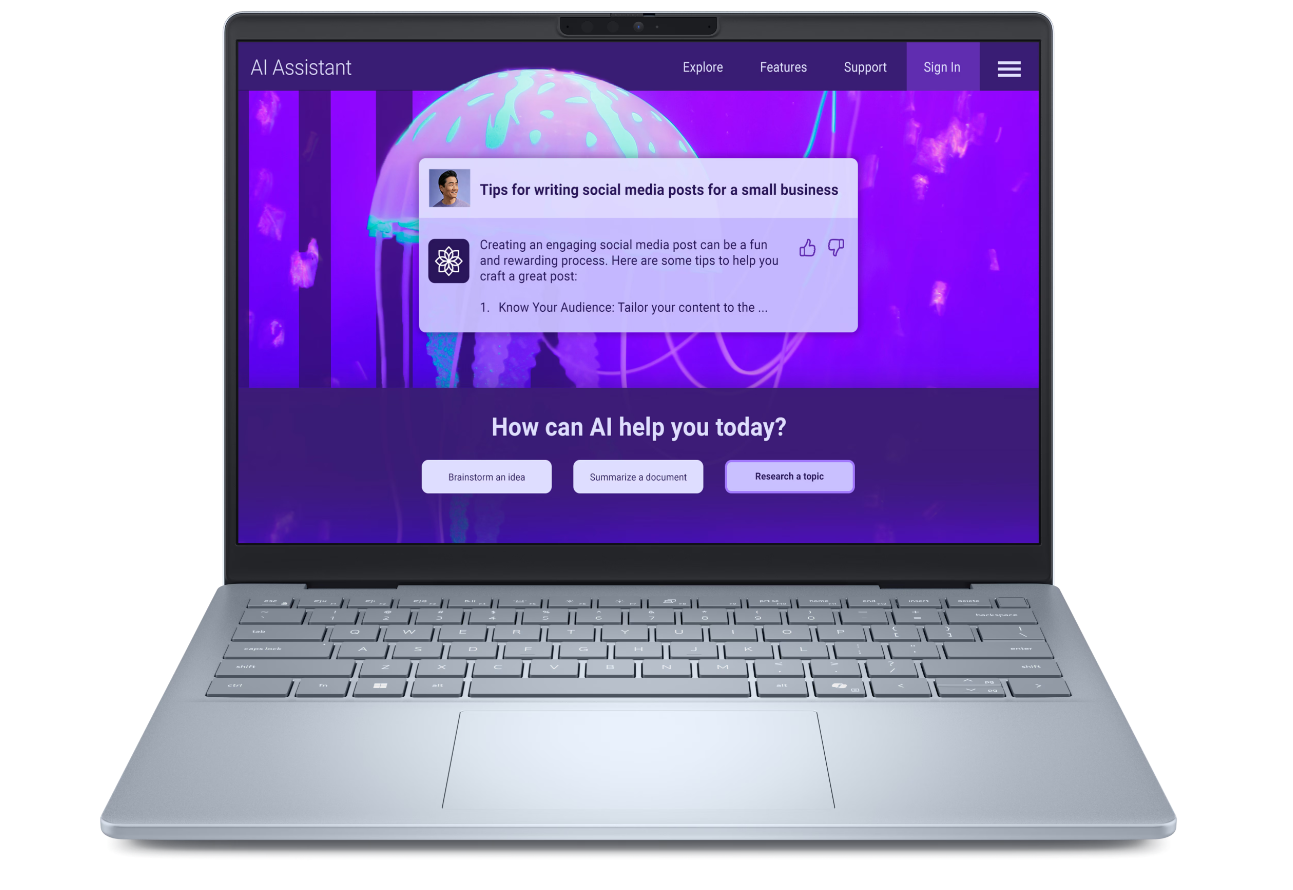 Dell Plus 14 DB14250 - Ice Blue - 14 " - 2.5K - 2560 x 1600 pixels - Anti-glare - Intel Core Ultra 7 - 256V - 16 GB - LPDDR5X - Solid-state drive capacity 512 GB - Intel Arc Graphics - Windows 11 Pro - 802.11be - Keyboard language English - Keyboard backl