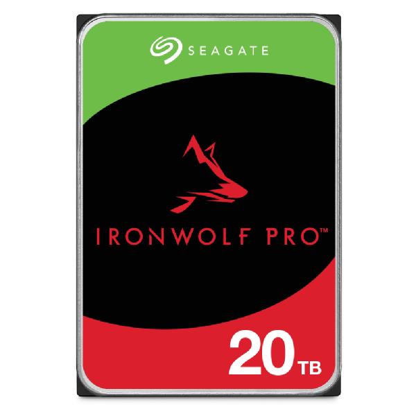 HDD|SEAGATE|IronWolf Pro|20TB|SATA|256 MB|7200 rpm|3,5"|ST20000NT001