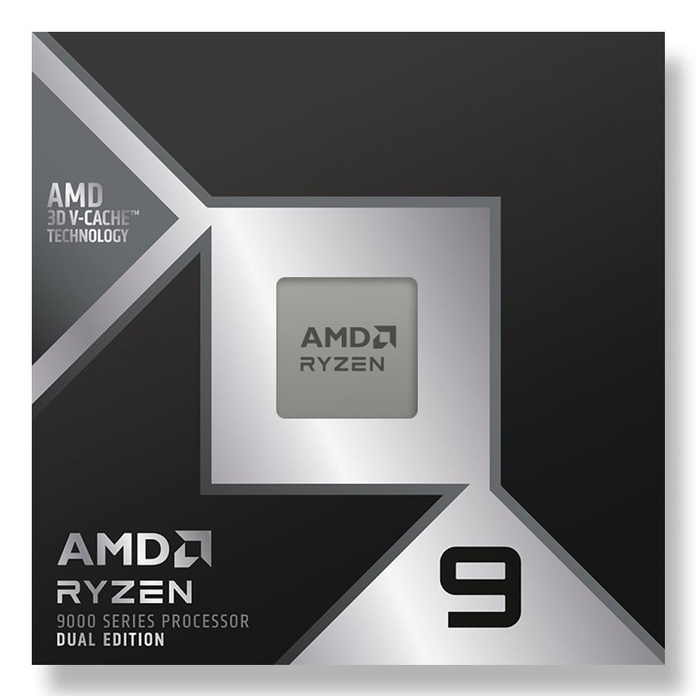 CPU|AMD|Desktop|AMD RyzenT 9|9950X3D2| 4.3 GHz|16xCores|Cache 192 MB|Socket Socket AM5|TDP 200 W|GPU Yes|Box|100-100001978WOF