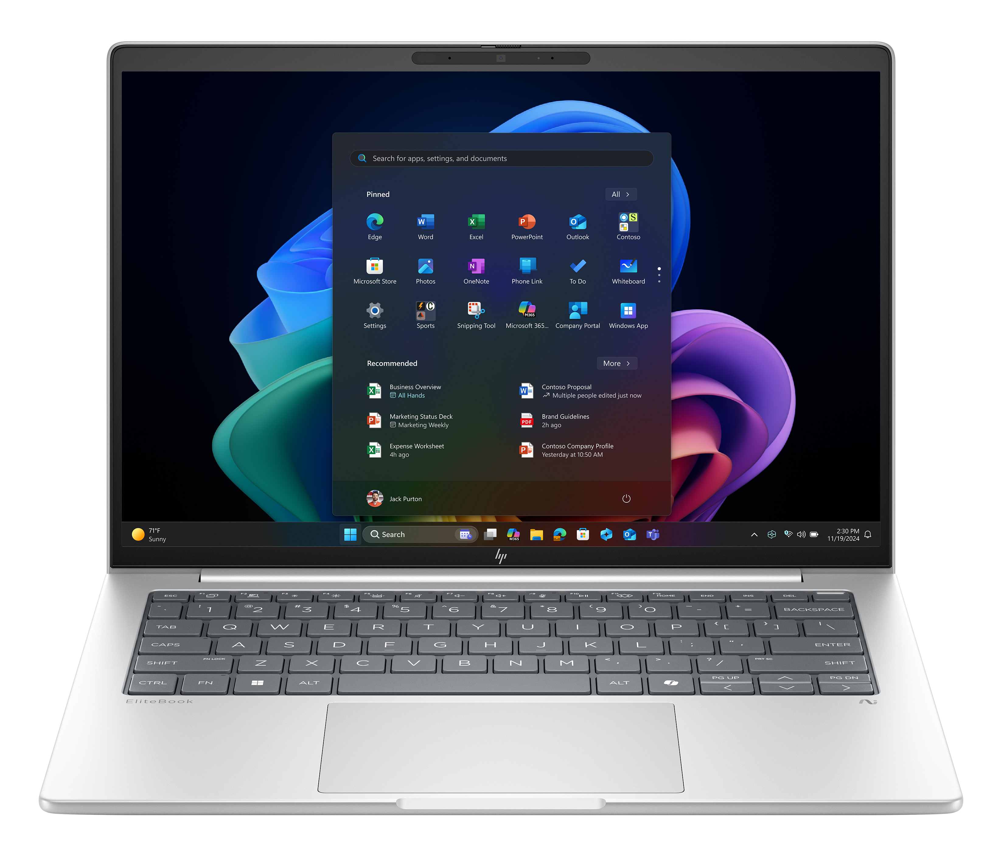 HP EliteBook 8 G1a AI 14 - Ryzen AI 5 340, 16GB, 512GB SSD, 14 WUXGA 300-nit AG, 5MP IR cam, WWAN-ready, Smartcard, FPR, Nordic backlit keyboard, 62Wh, Win 11 Pro, 3 years