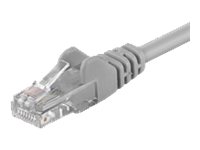 Goobay - CAT 6 patch cable, U/UTP - Grey RJ45 male (8P8C) - RJ45 male (8P8C)