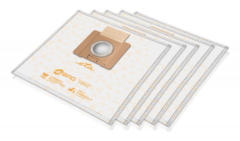 ETA - Vacuum cleaner bags Antibacterial Maxi - ETA960068021
